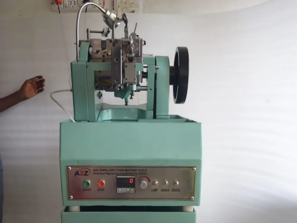 Top cut chain machine
