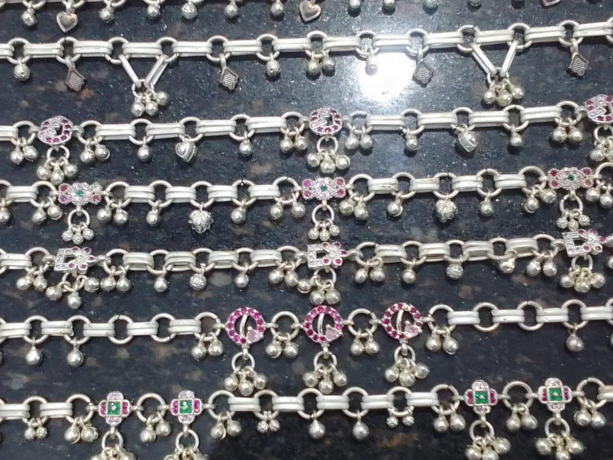 Silver payal — photo 3