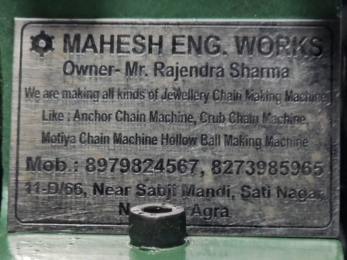 Crub chain makimg machine — photo 4